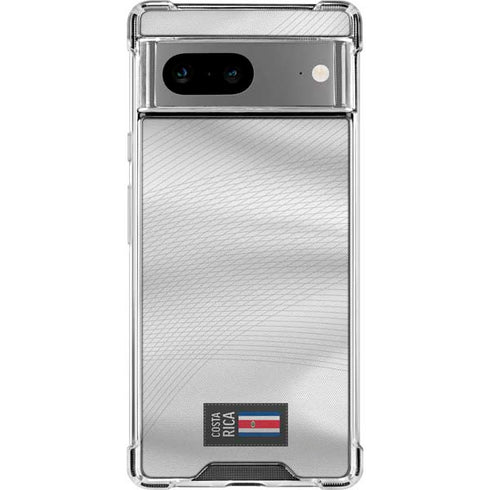 Costa Rica Soccer Flag Google Pixel 8 Clear Case
